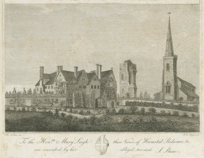 Hamstall Ridware - Église et Manoir - Stebbing Shaw
