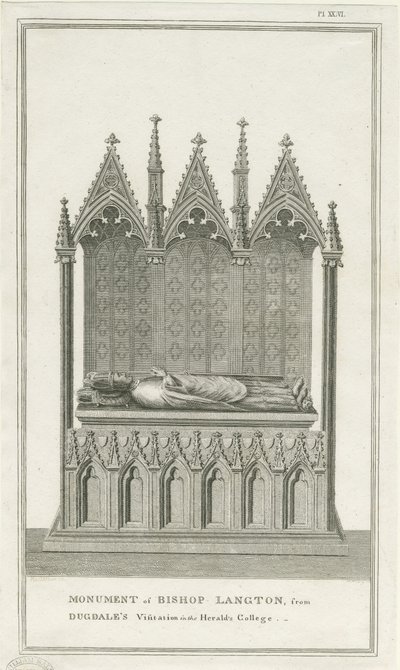Cathédrale de Lichfield - Monument à l