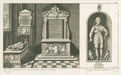 Wolverhampton - Monuments du Colonel John Lane et de l
