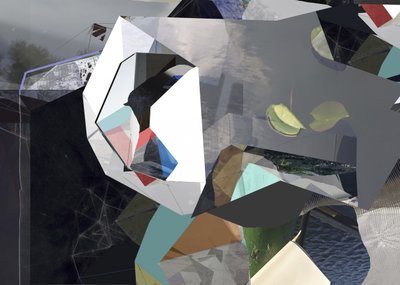 Abstraction géométrique fragmentée - Stefan Fransson