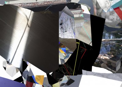 Collage de lumières fragmentées - Stefan Fransson