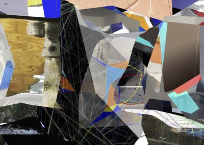 Collage géométrique moderne - Stefan Fransson