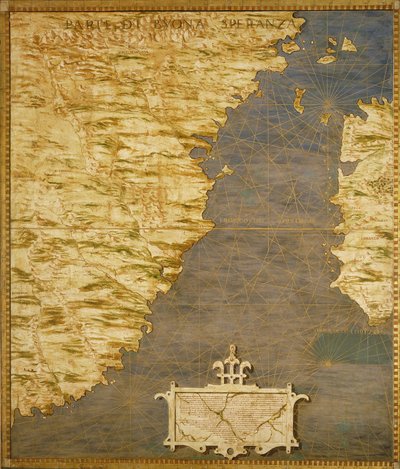 Carte du Cap de Bonne-Espérance - Stefano Bonsignori