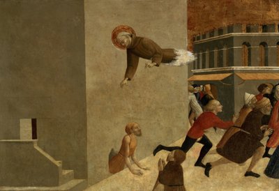 Le Bienheureux Ranieri Rasini délivrant les Pauvres de la Prison à Florence, panneau de prédelle du polyptyque de San Francesco de Borgo San Sepolcro, 1437-44 - Stefano Sassetta