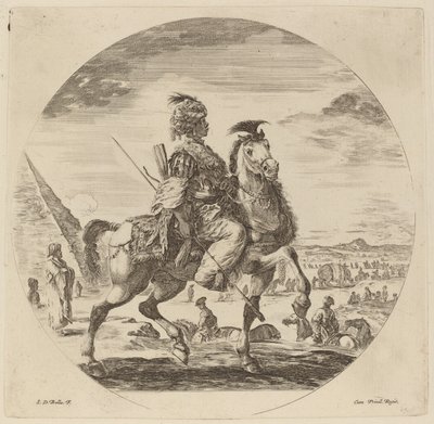 Un cavalier noir - Stefano della Bella