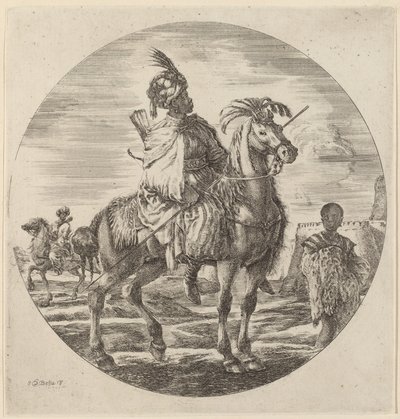 Un cavalier noir - Stefano della Bella