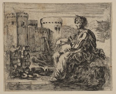 Amphion de Jeu de la Mythologie - Stefano della Bella