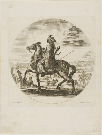 Cavalier noir - Stefano della Bella