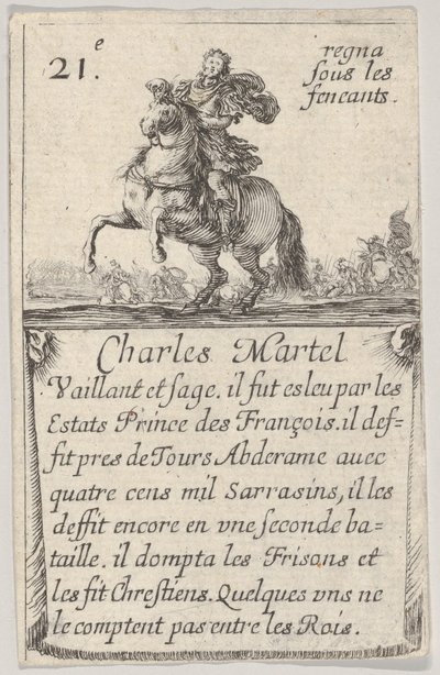 Charles Martel Vaillant et sage..., du 