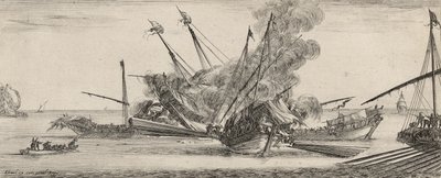 Combat naval - Stefano della Bella