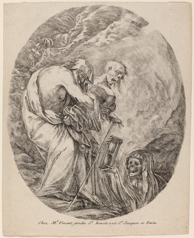 La mort avec un vieil homme - Stefano della Bella