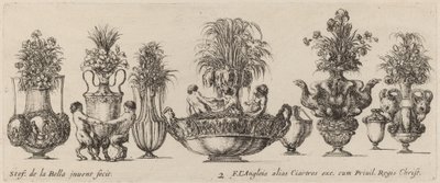 Vases fantastiques - Stefano della Bella