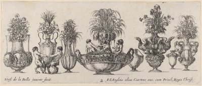 Vases fantastiques - Stefano della Bella