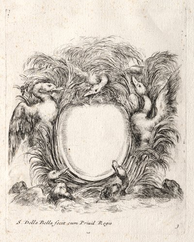 Nouveau modèle pour un cartouche - Stefano della Bella