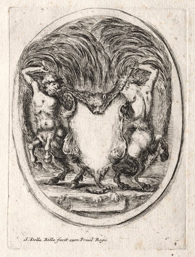 Nouveau modèle pour un cartouche - Stefano della Bella