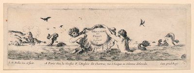 Ornements de frises et feuillages - Stefano della Bella