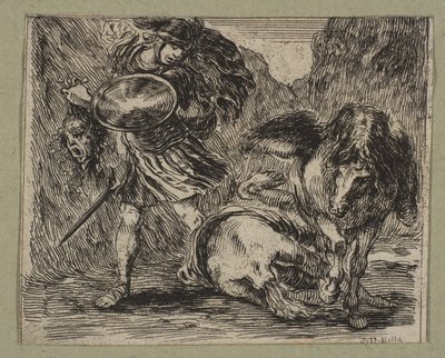 Persée et Méduse, 1644 - Stefano della Bella