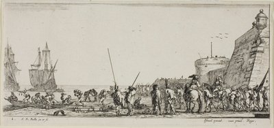 Planche Deux de Divers Embarquements - Stefano della Bella