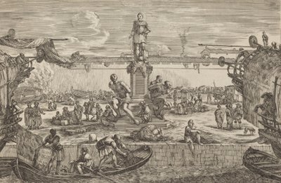 Statue de Ferdinand I, probablement vers 1654-1655 - Stefano della Bella