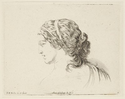 Étude (I principii del disegno, 11) - Stefano della Bella