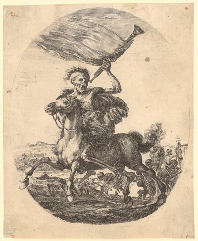 Mort à cheval - Stefano della Bella