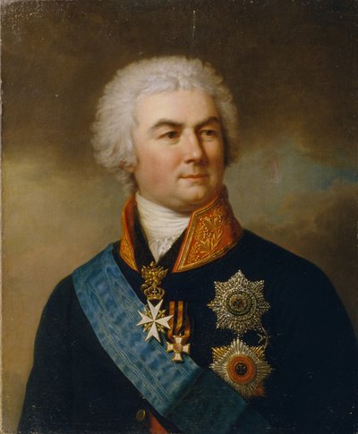 Portrait du comte Pyotr Zavadovsky 1739-1812 - Stepan Semenovich Shchukin