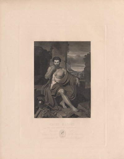 Caius Marius sur les ruines de Carthage - Stephen Alonso Schoff
