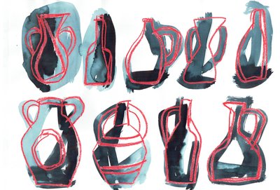 Nine Vessels, 2016 (pastel à l