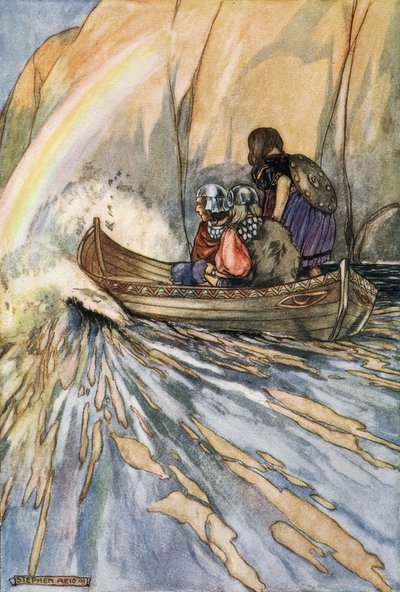 Porte-nous rapidement, Bateau de Mananan, au Jardin des Hespérides - Stephen Reid