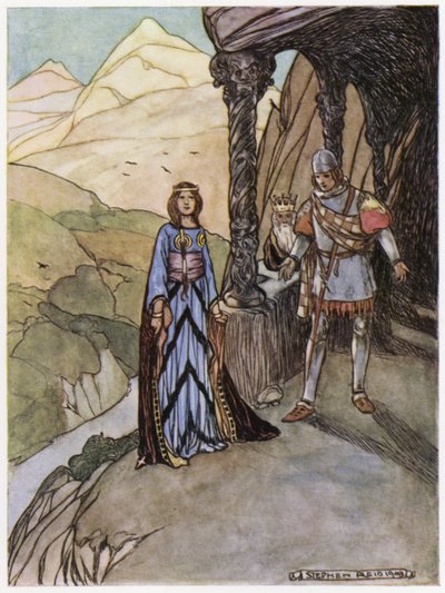 Illustration pour Siegfried le tueur de dragon - Stephen Reid