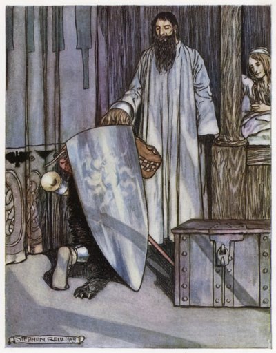 Illustration pour Siegfried le tueur de dragons - Stephen Reid