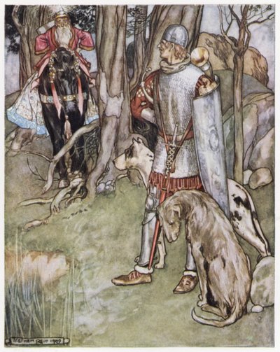 Illustration pour Siegfried le tueur de dragons - Stephen Reid