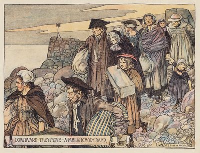 Illustration pour Le Village Abandonné par Oliver Goldsmith - Stephen Reid