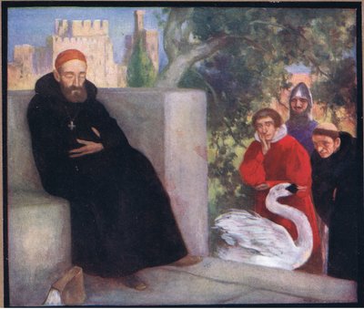 Saint Hugues de Lincoln et le cygne - Stephen Reid