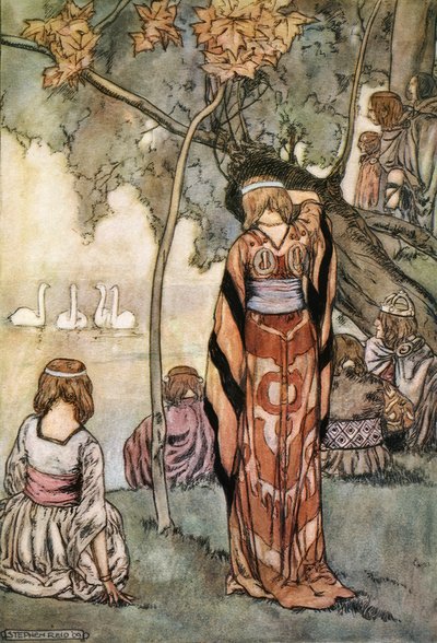 Ils ont fait un campement et les cygnes leur ont chanté - Stephen Reid