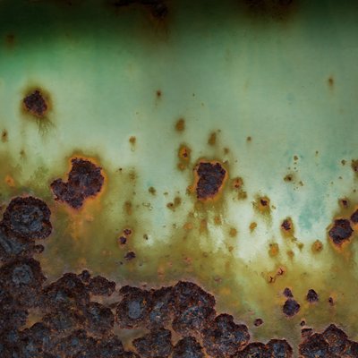 Patine métallique verte patinée - Studio Meikle