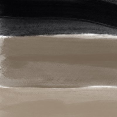 Horizon abstrait aux tons terreux - Studio Palette