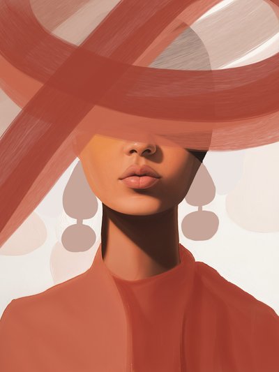 Portrait moderne et serein - Studio Palette