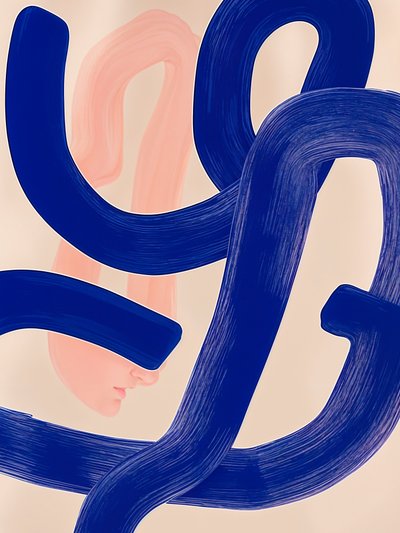 Profil abstrait et doux - Studio Palette