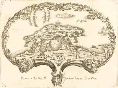 Éventail - Style of Jacques Callot