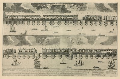 Les côtés ouest et est du London Bridge - Sutton Nicholls