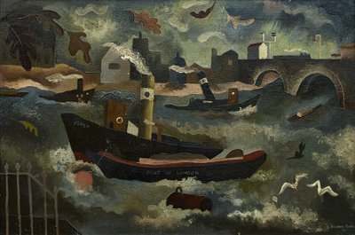 Thames en octobre - Suzanne Cooper