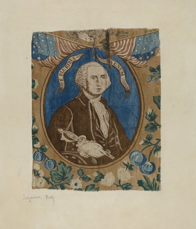 Portrait de George Washington - Suzanne Roy