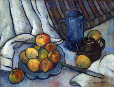 Pommes, théière et cruche - Suzanne Valadon