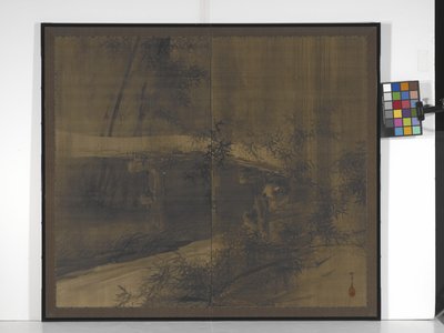 Tanuki sous un pont - Suzuki Shōnen