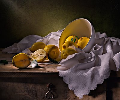 Nature morte rustique au citron - Svetlana L