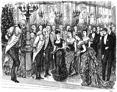 Incident gênant dans la vie mondaine, 1876 1891 - Swain