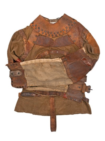 Camisa de force appartenant à Harry Houdini, vers 1915 - Swanfeldt Tent and Awning Co.