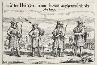 Soldats irlandais au service de Gustave-Adolphe, 1631 - Swedish School