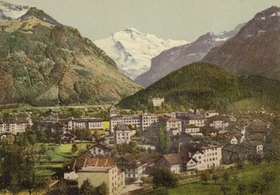 Berner Oberland : Interlaken, Vue d